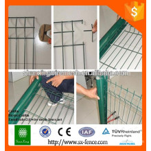 Hot Dipped Galvanized Welded wire mesh fencing Security Fence